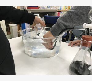 ただいま酸素捕集中